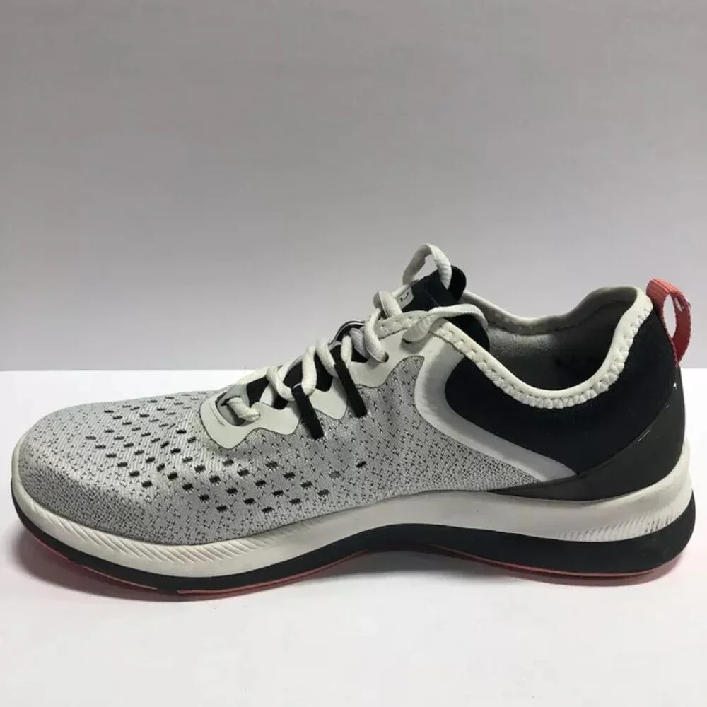 Ryka Women’s Defiance, White/Black Walking Shoes, Size 8Wide